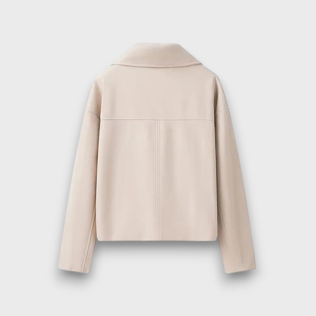 Pinalle | Short Coat With Notched Collar