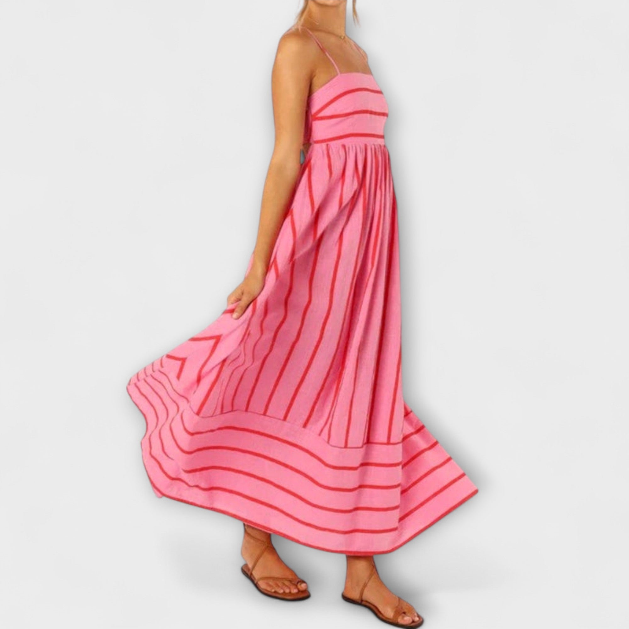 Svea - Maxi Dress in Bare Bloom