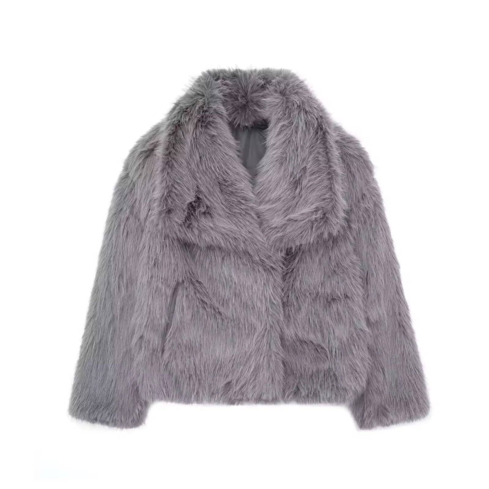 Flora | Faux Fur Puffer Jacket