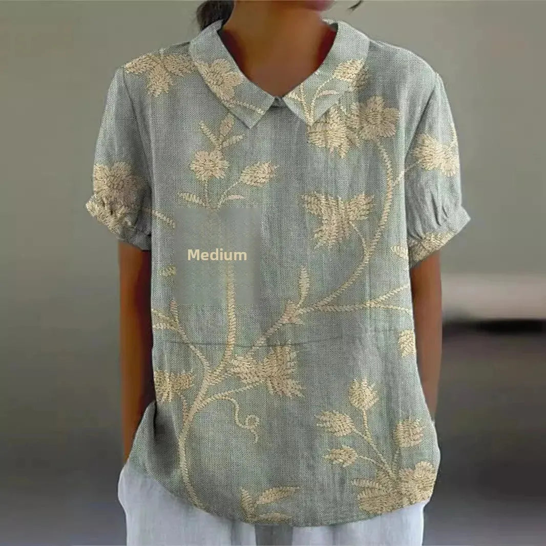 Weekend Poised Blouse - Loose Fit