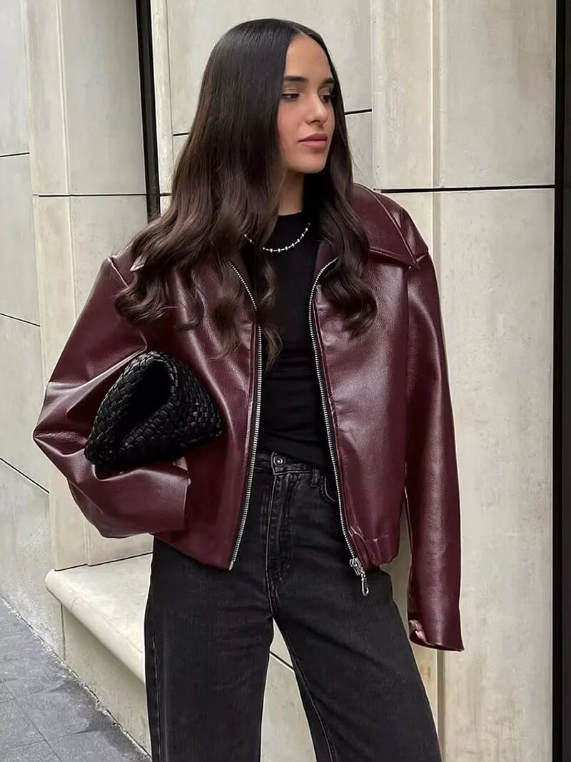 Romy | Leather Jacket