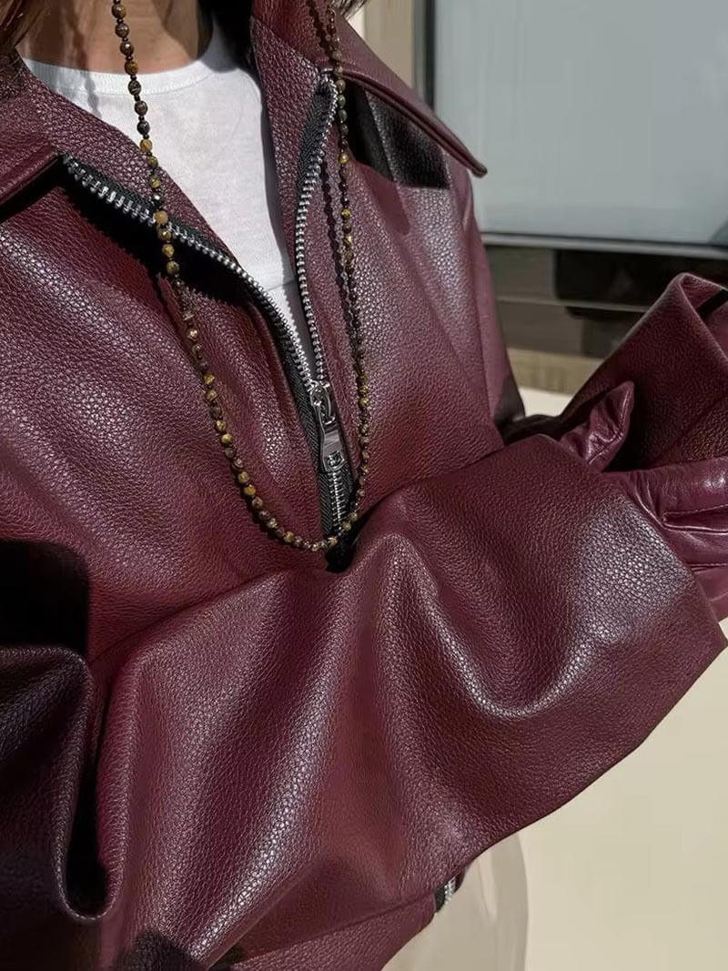 Romy | Leather Jacket