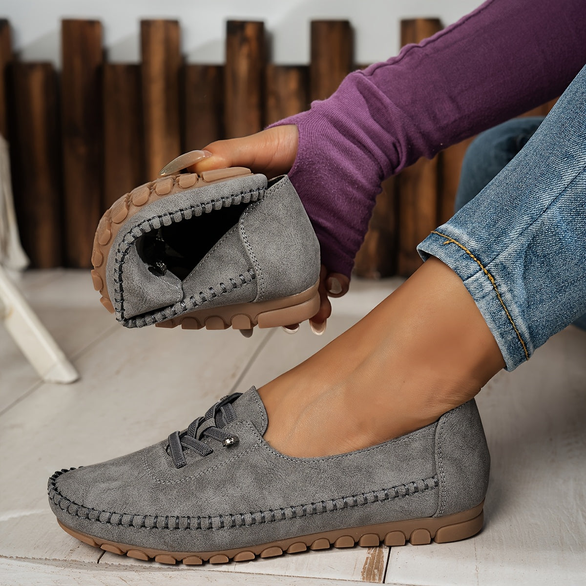 Orthelia™ – Soft Moccasins with Full Support for Sensitive Feet